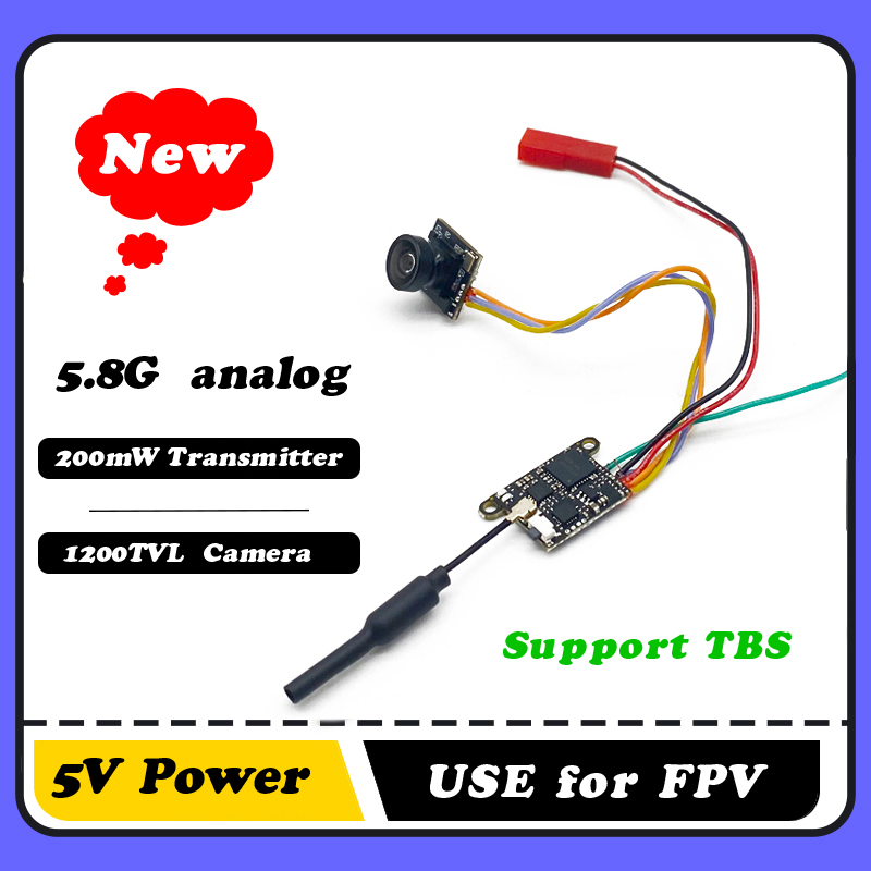 Drone With Rc Controller - SLONWAKE 5.8G 1200TVL FPV Camera VTX