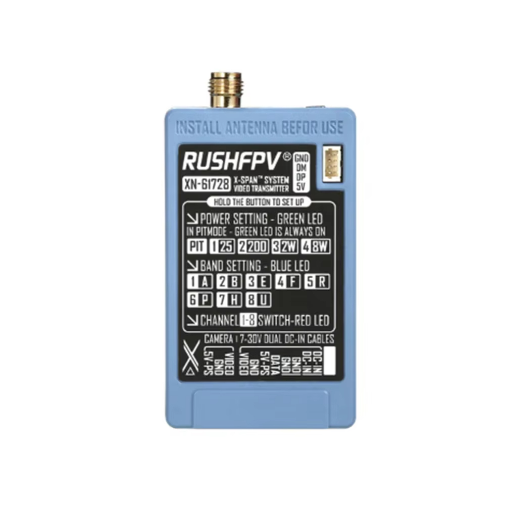 RUSHFPV 6.1‑7.2G 8W X61728 VTX - Rc Transmitter Drone 评论和价格