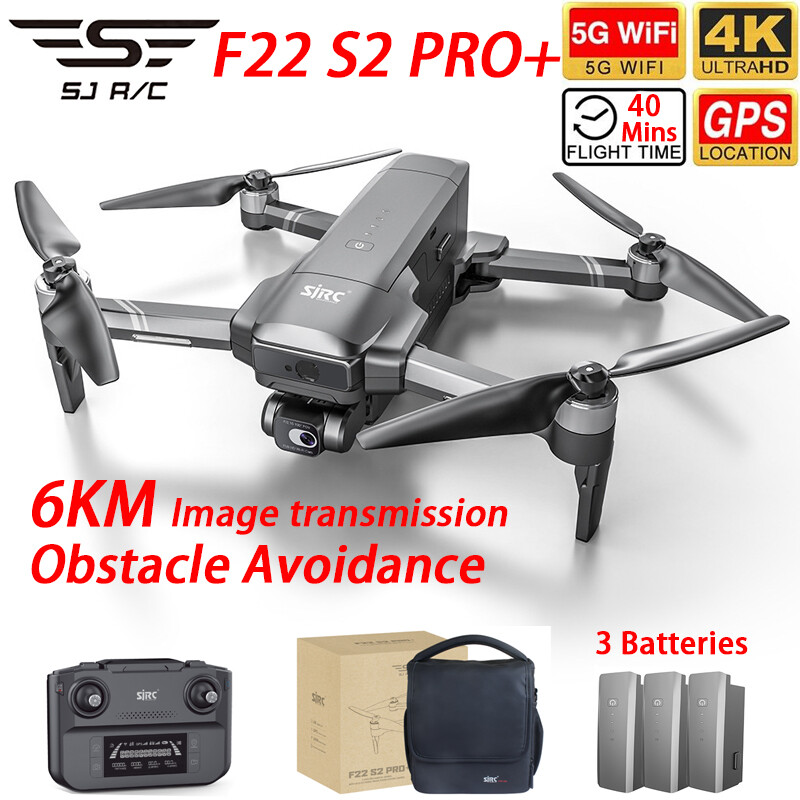 SJRC F22 S2 PRO+ Drone GPS 6KM - Drone Sjrc 评论和价格