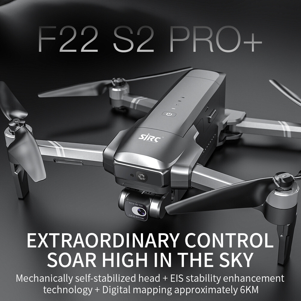 SJRC F22 S2 PRO+ Drone GPS 6KM - Drone Sjrc 评论和价格