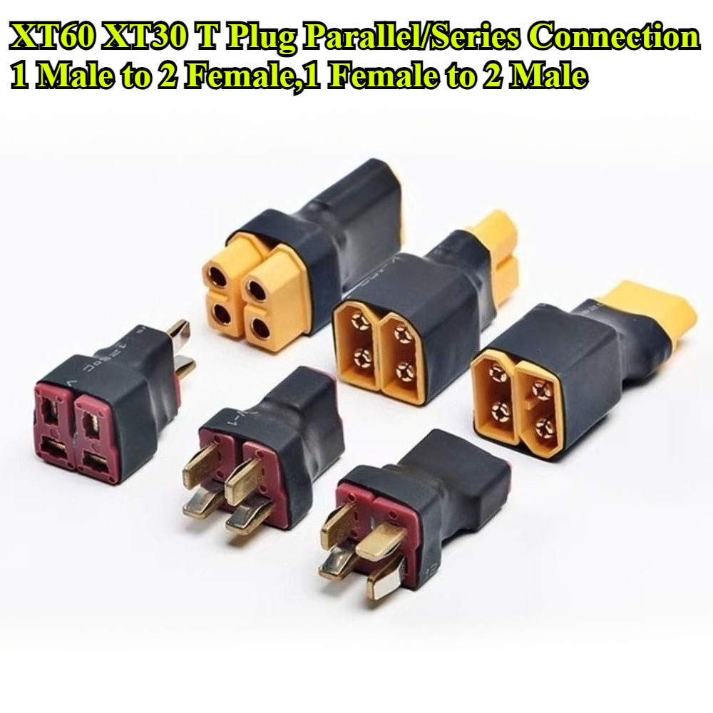 2Pcs XT60 XT30 T Plug Parallel - Drone Rc Not Connected 评论和价格
