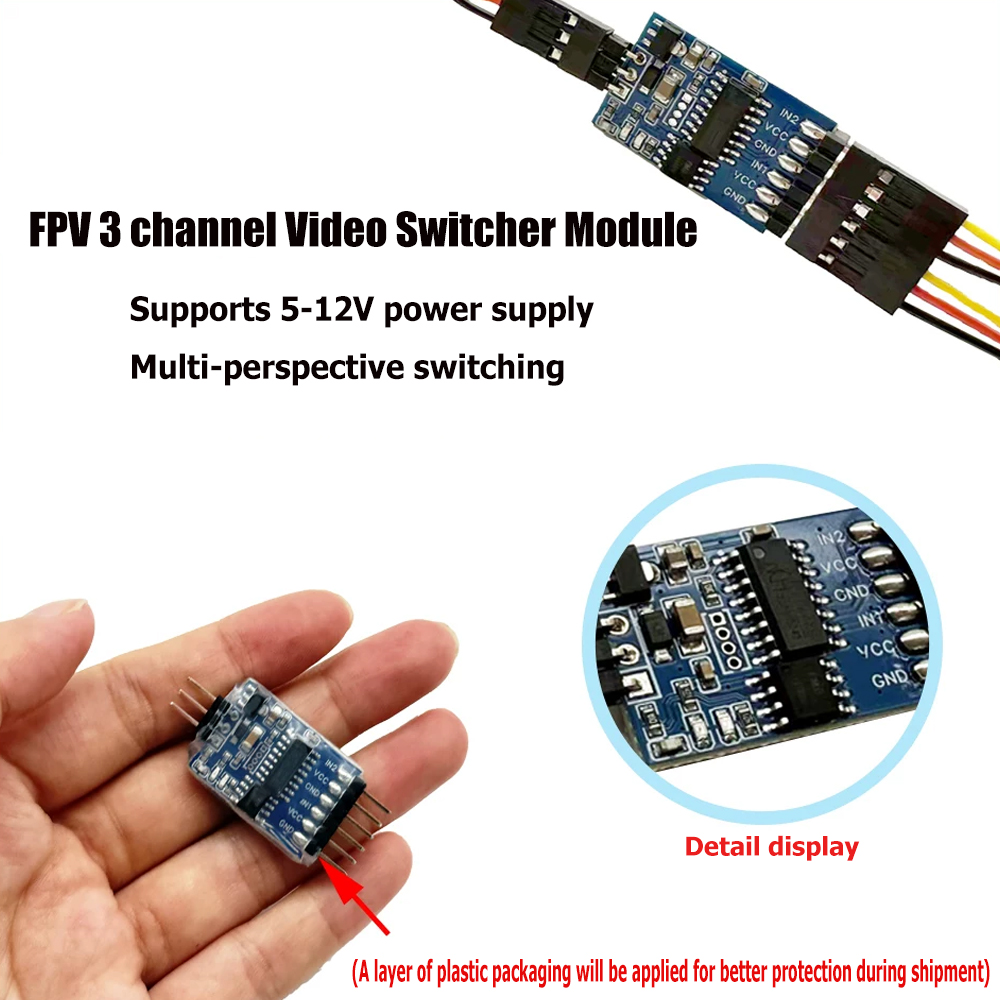 5.8G 3 Channel Video Switcher  - Drone With Rc Controller 评论和价格
