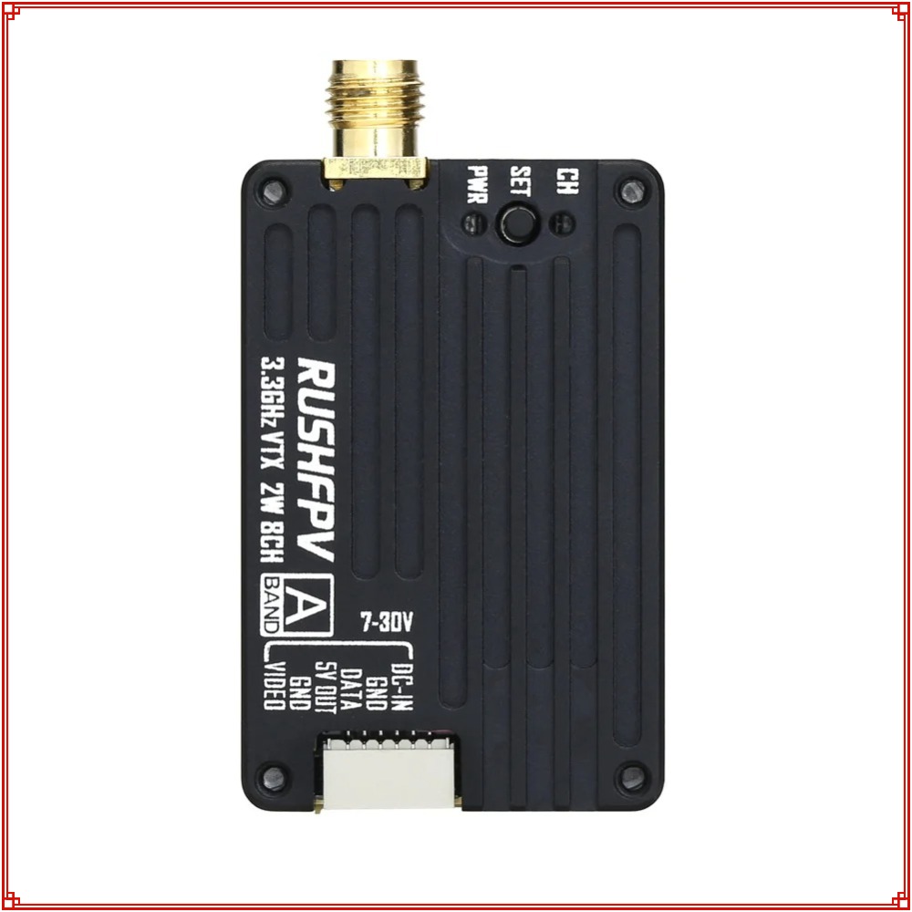 2026 New RUSHFPV 3.3G 2W VTX T - Drone With Rc Controller 评论和价格