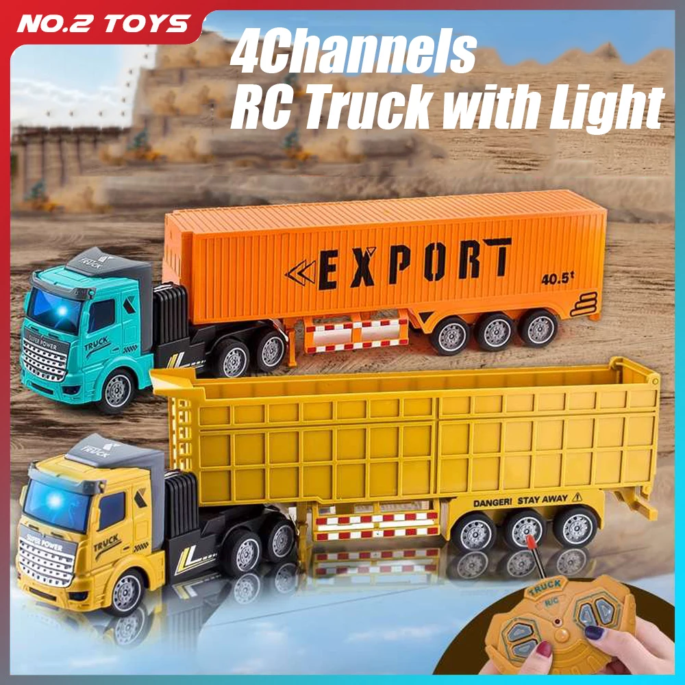 1/48 RC Container Truck Toy Ki - Drone Or Rc Car 评论和价格