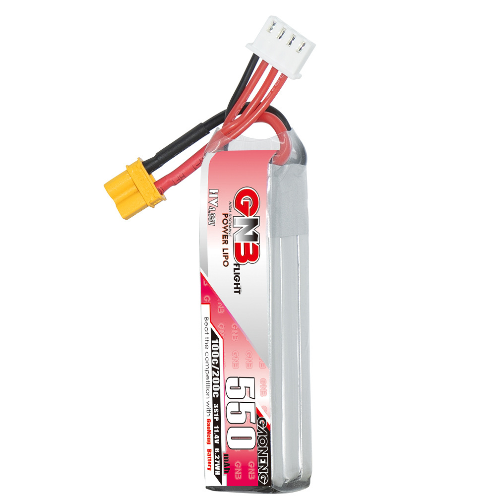 GNB HV 11.4V 550mAh 100C/200C  - Drone Lipo Battery 评论和价格