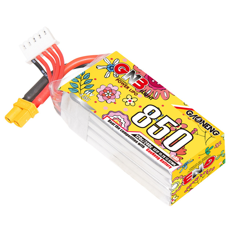 Upgraded GNB 4S 15.2V 850mAh L - Drone Rc Race 评论和价格