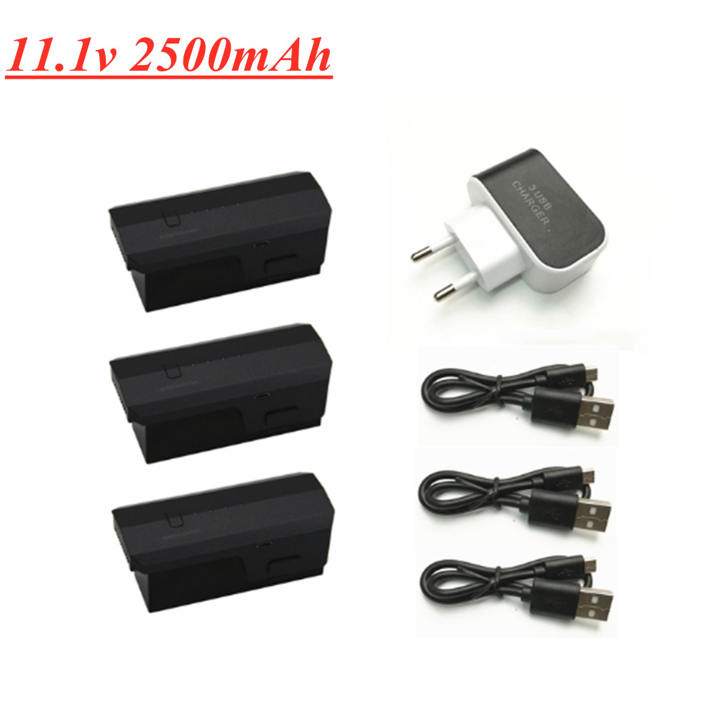 11.1v 2500mah Lipo Battery For - Drone Sjrc 评论和价格