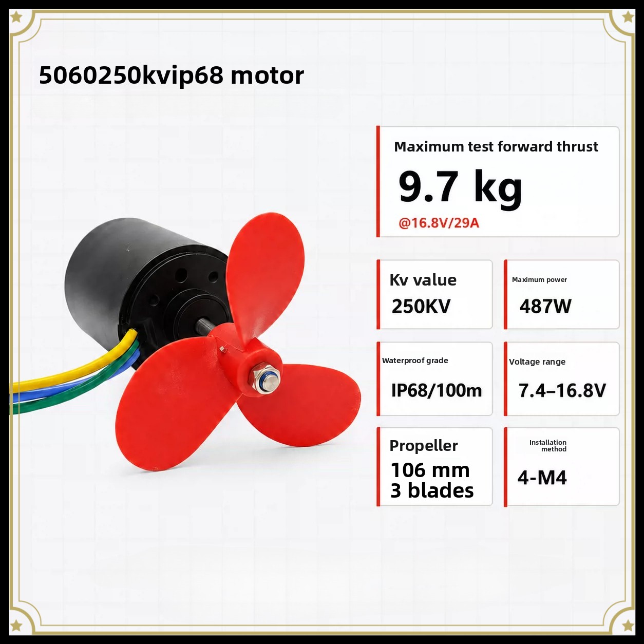 A5060 Waterproof Brushless Mot - Rc Boat Brushless Motor 评论和价格