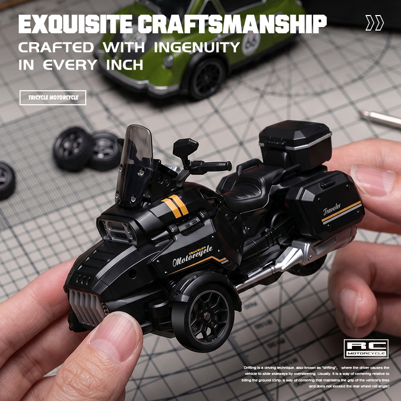 1:43 RC Drift Three-Wheeled Mo - Drone Or Rc Car 评论和价格
