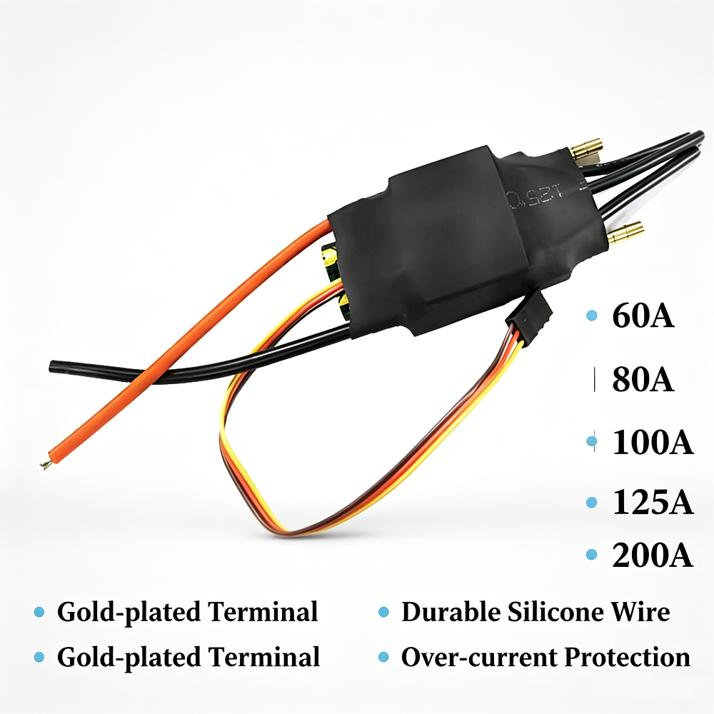 200A 125A 100A 80A 60A Brushle - Rc Boat Brushless Motor 评论和价格