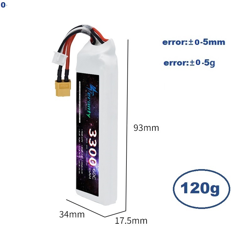 2S 7.4V LiPo Battery 3300mAh 6 - Drone Lipo Battery 评论和价格