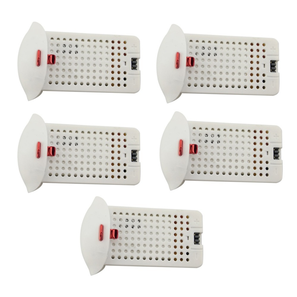 5pcs 3.7V 500mAh Battery For S - Drone Sjrc 评论和价格