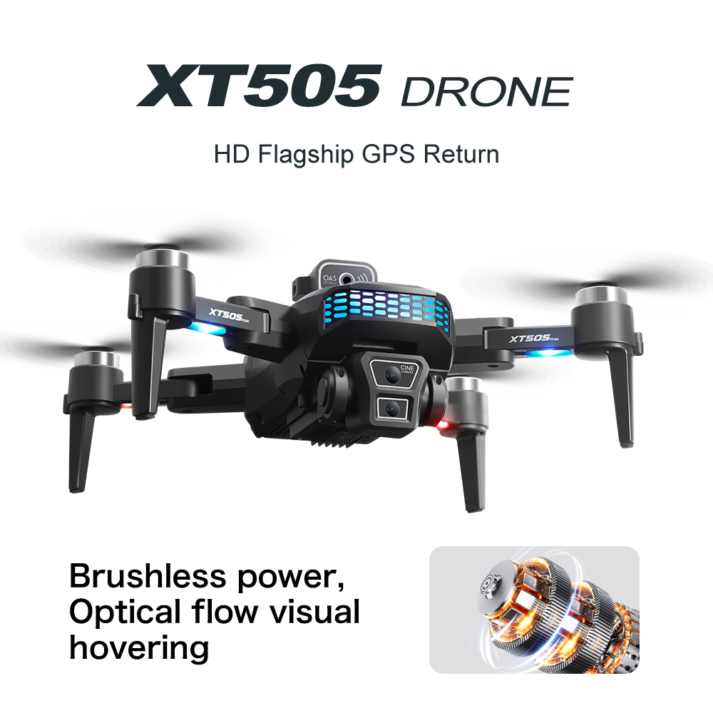 Original XT505 Foldable GPS Dr - Xt505 Rc Drone 评论和价格