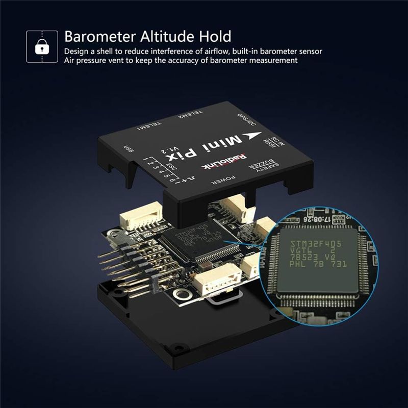 A49K-Radiolink Mini PIX Flight - Drone Rc Quadcopter 评论和价格