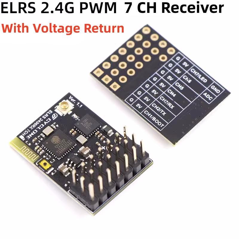 ELRS 2.4G PWM 7CH 6CH CRSF Rec - Drone Rc Quadcopter 评论和价格