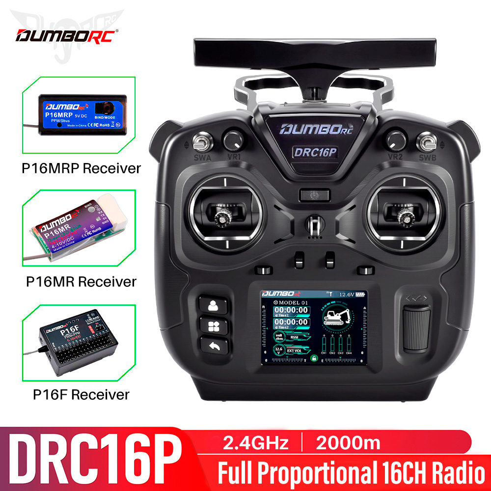 DUMBORC RC Transmitter DRC16P  - Drone Rc Aircraft 评论和价格