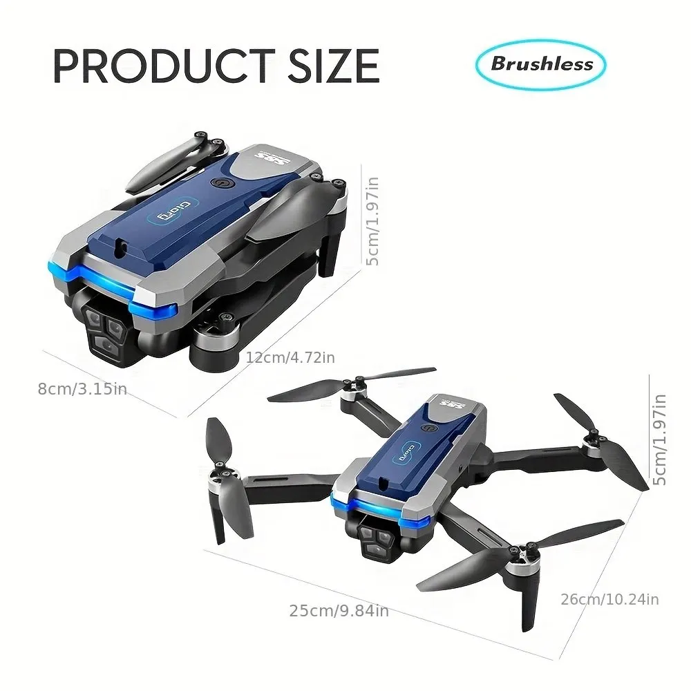 S8S GPS Drone 5G Wifi 8K HD Du - Drone Rc Foldable 评论和价格